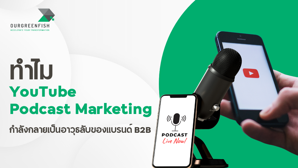 ทำไม YouTube และ Podcast Marketing กำลังกลายเป็นอาวุธลับของแบรนด์ B2B